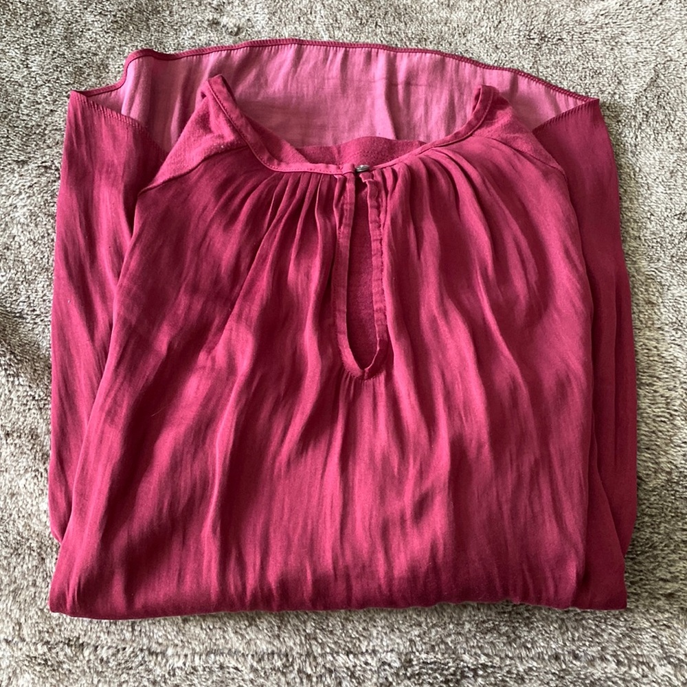 Loft Blouse mix media.